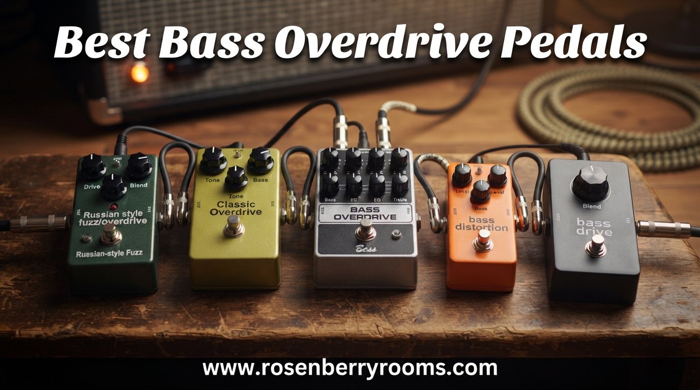 best bass overdrive pedals