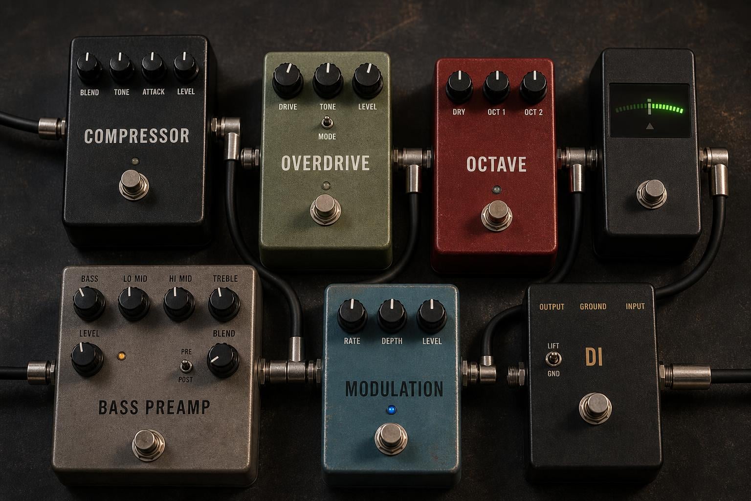 best bass guitar pedals