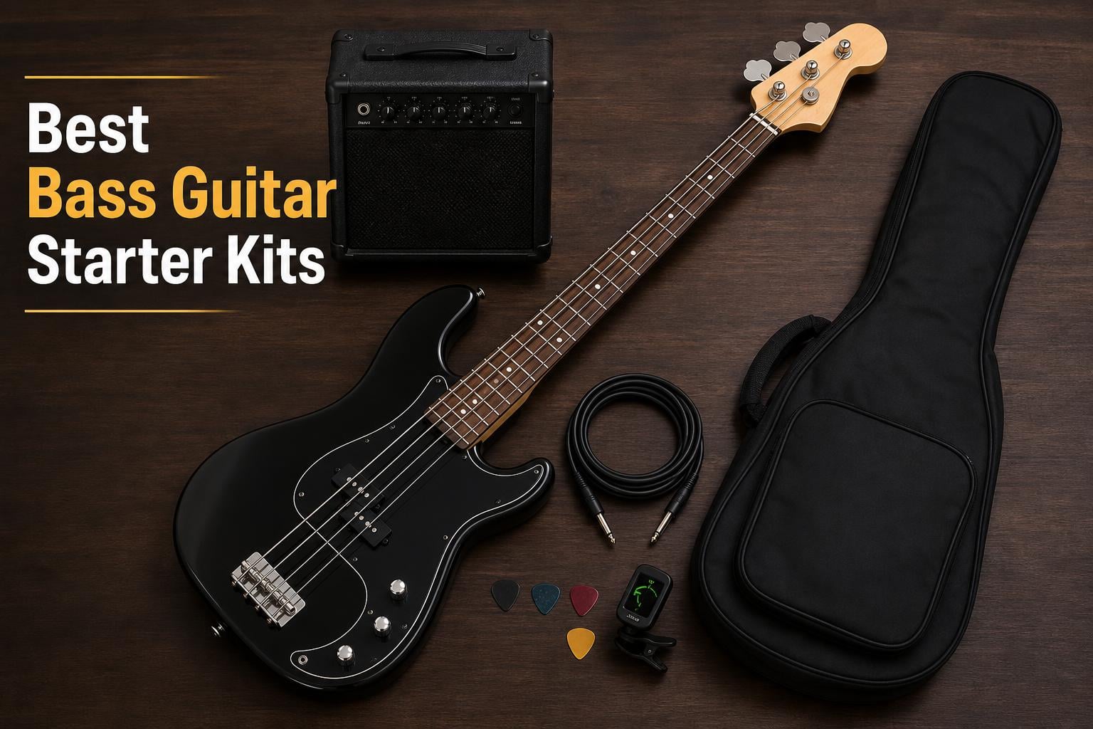 best bass guitar starter kits