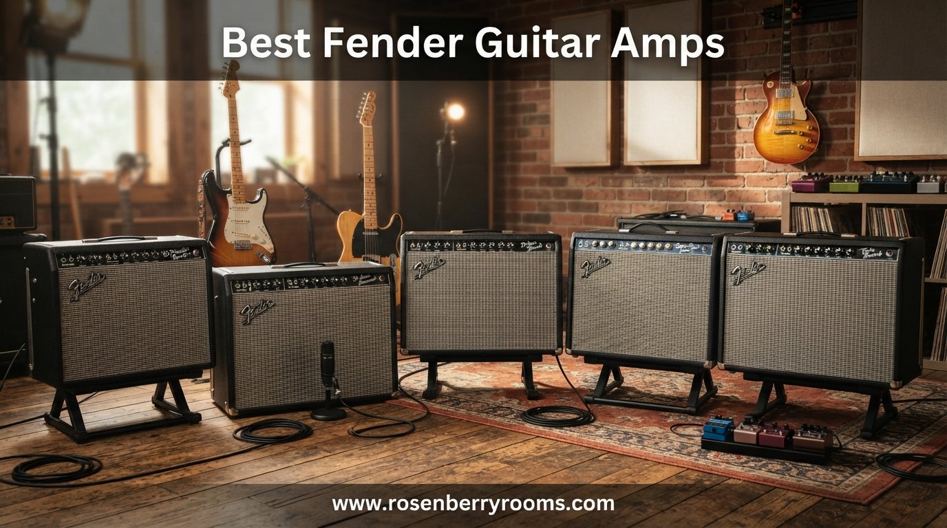 best fender guitar amps
