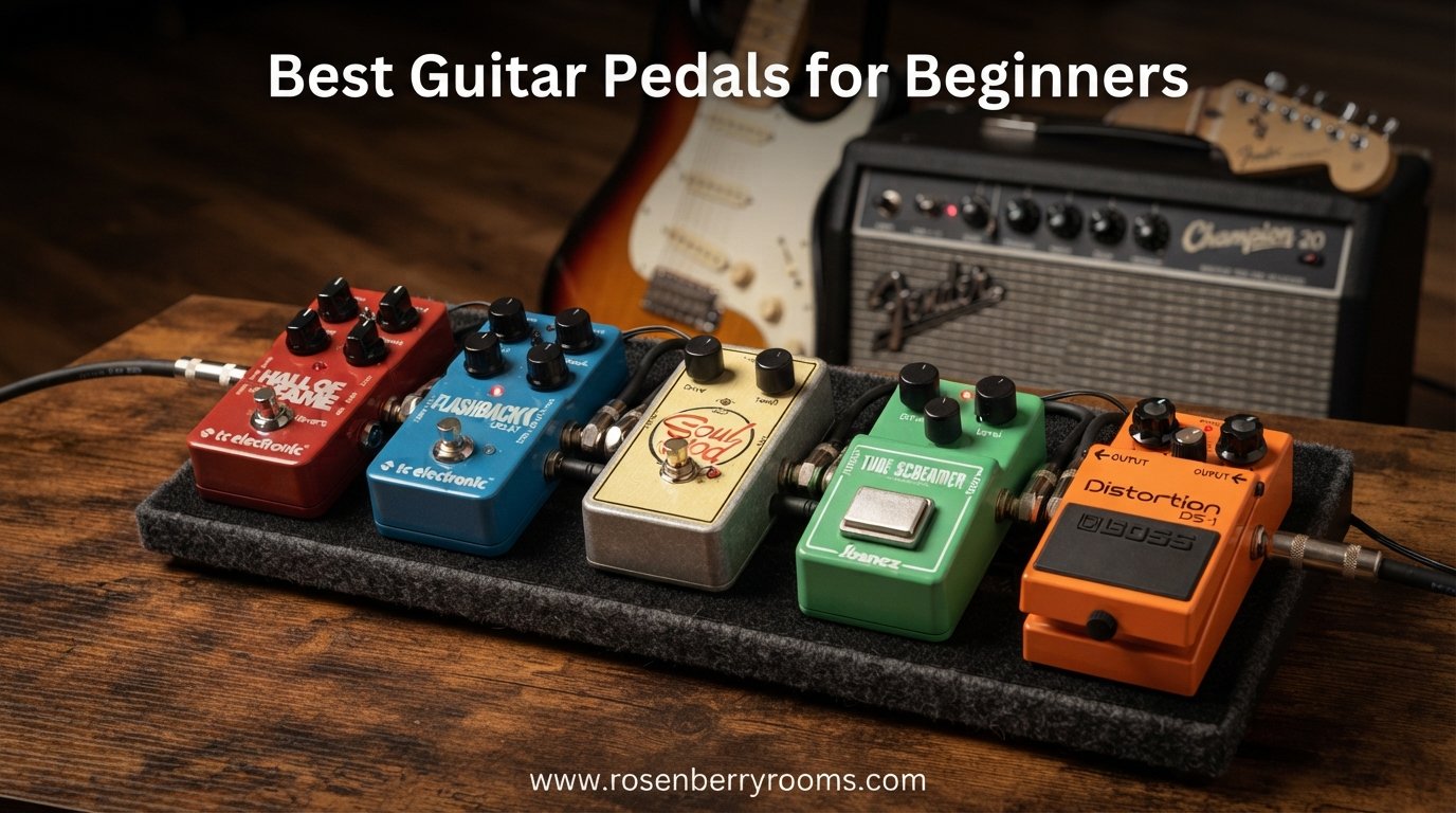 best guitar pedals for beginners