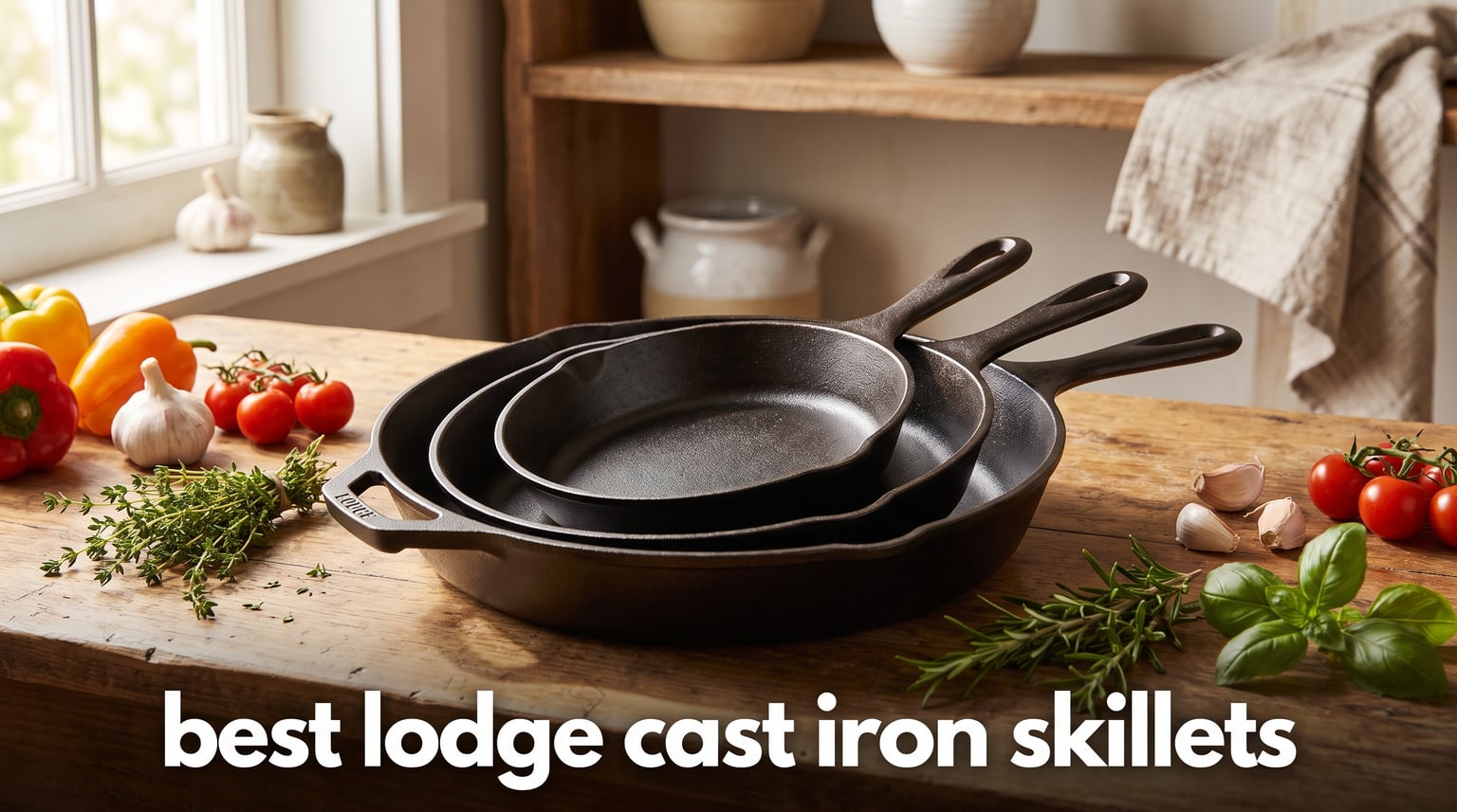 best lodge cast iron skillets