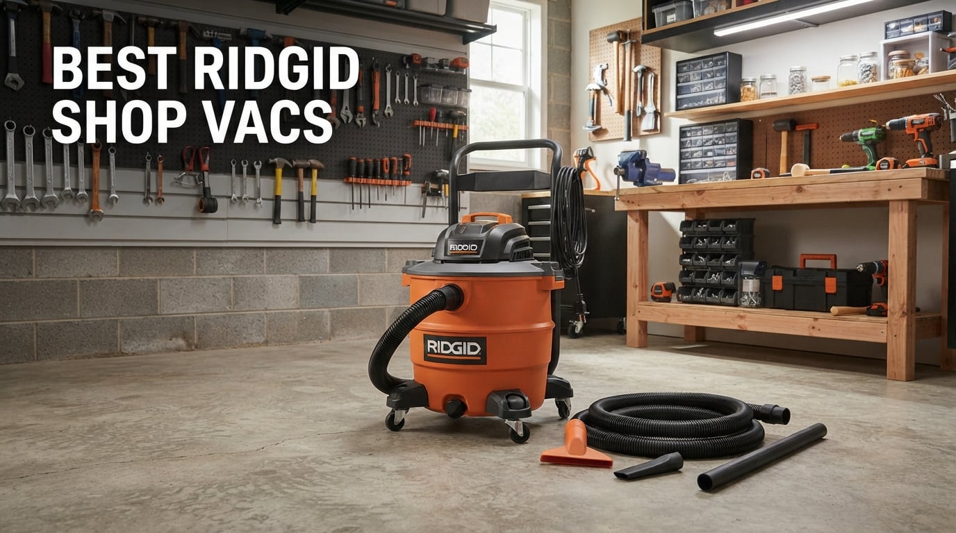best ridgid shop vacs