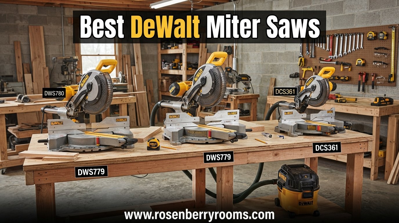 best dewalt miter saws