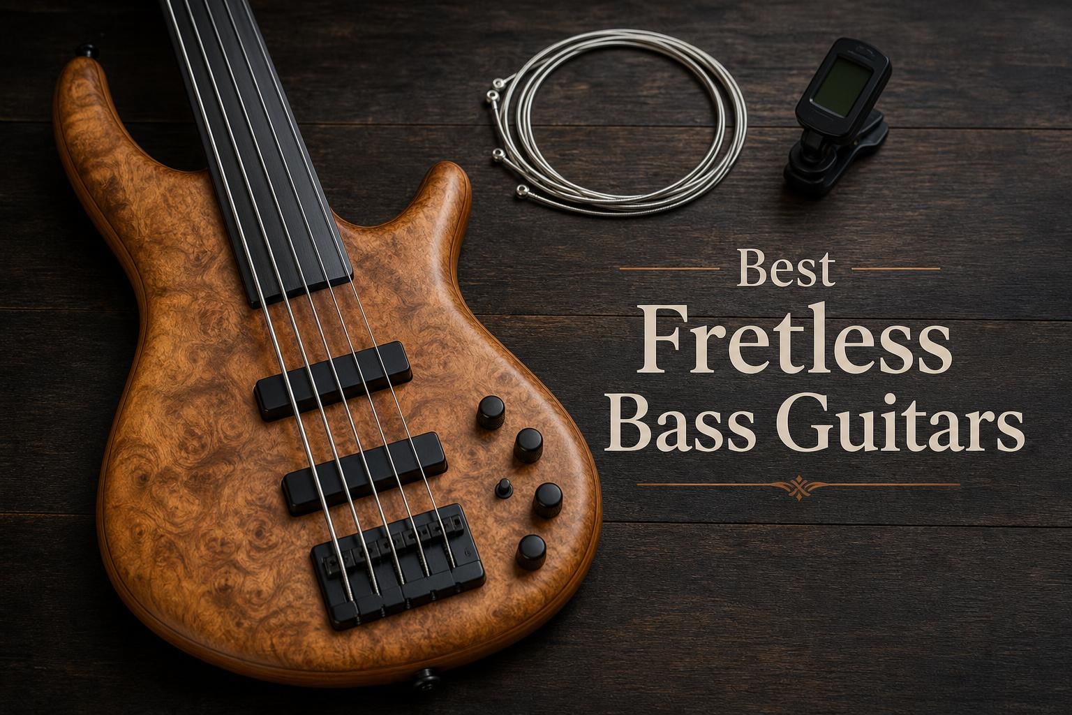 best fretless bass guitars