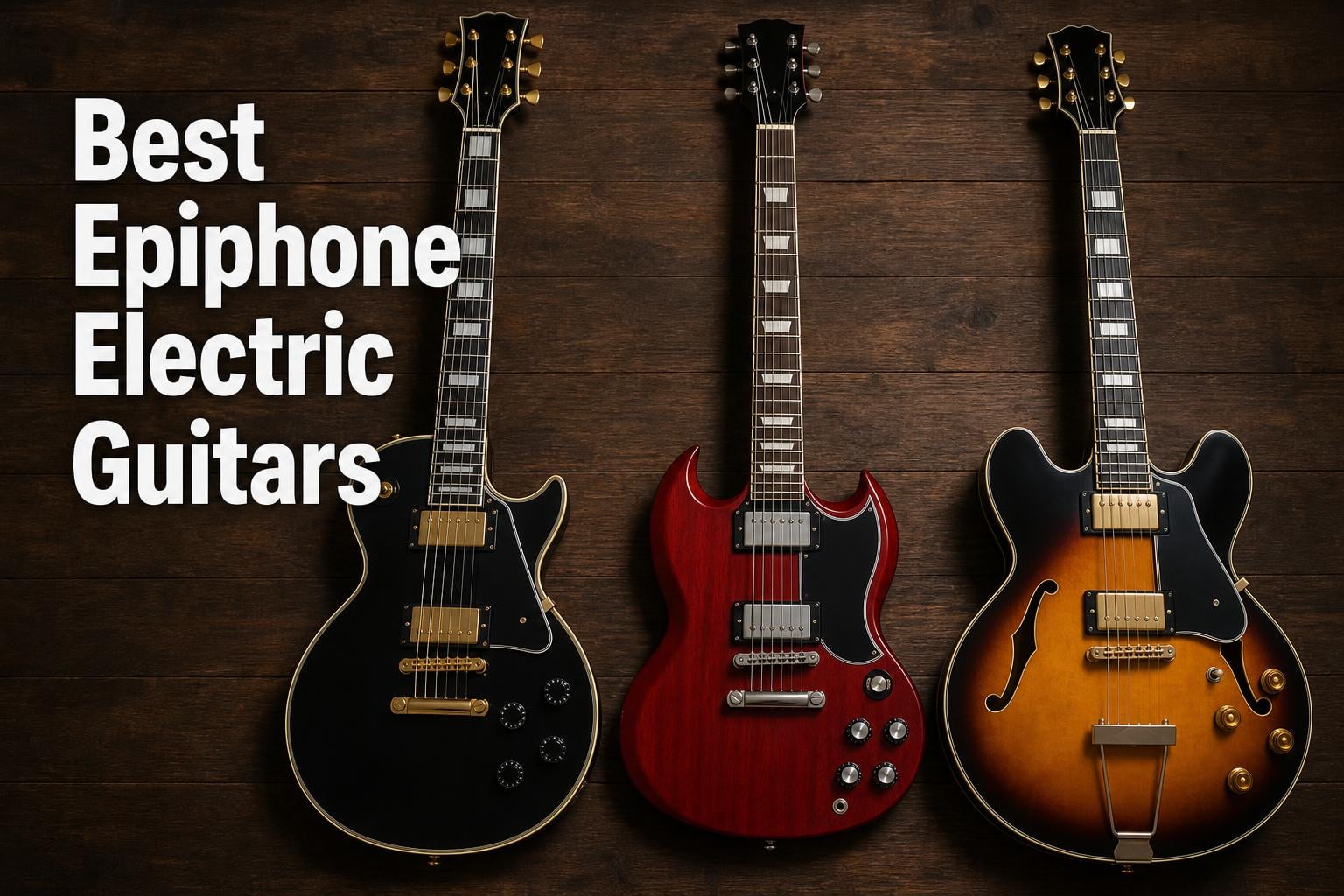best epiphone electric guitars