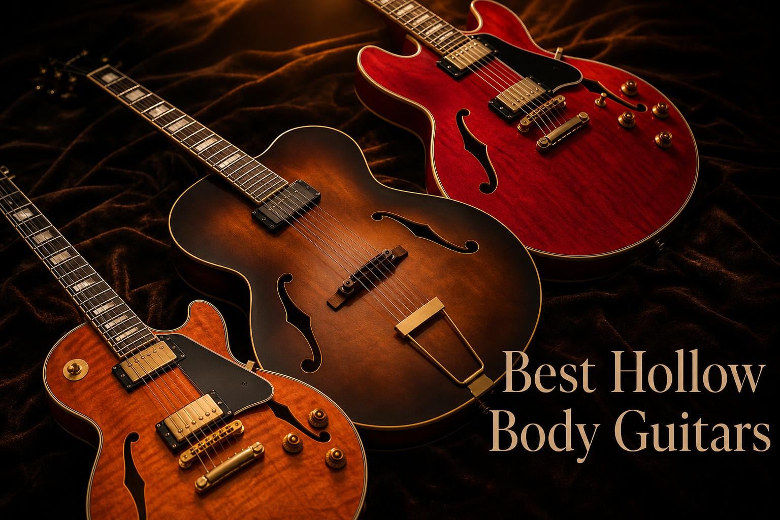 best hollow body guitars