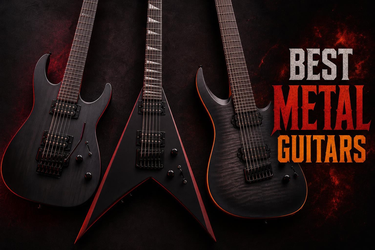 best metal guitars