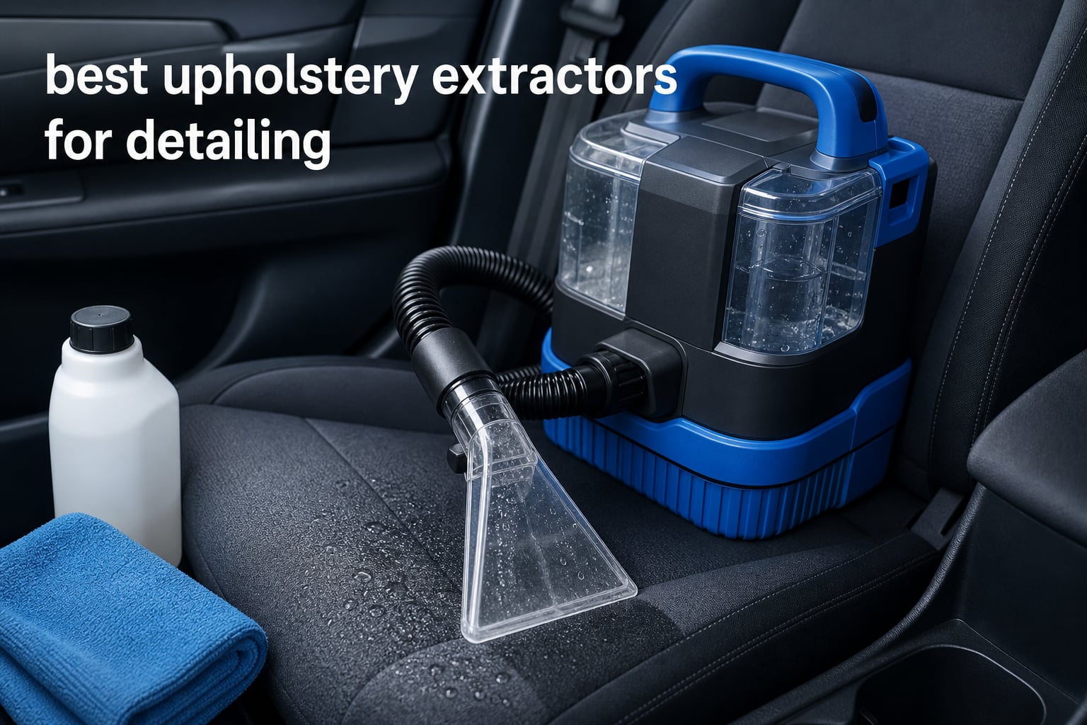 best upholstery extractors for detailing