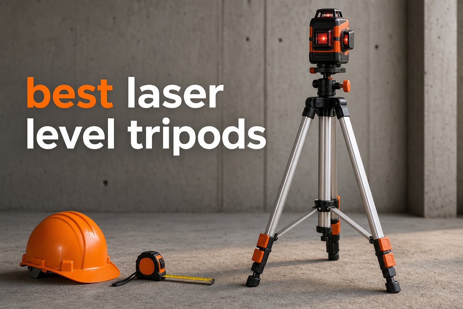 best laser level tripods