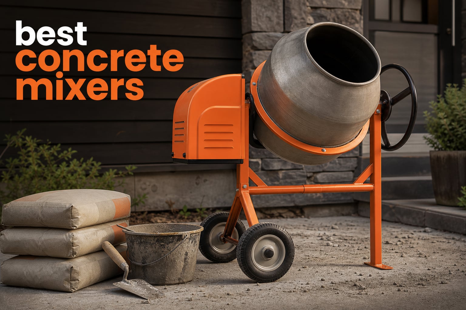 best concrete mixers