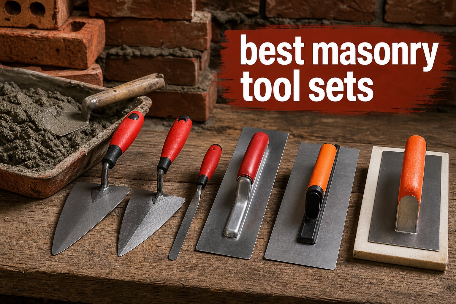 best masonry tool sets