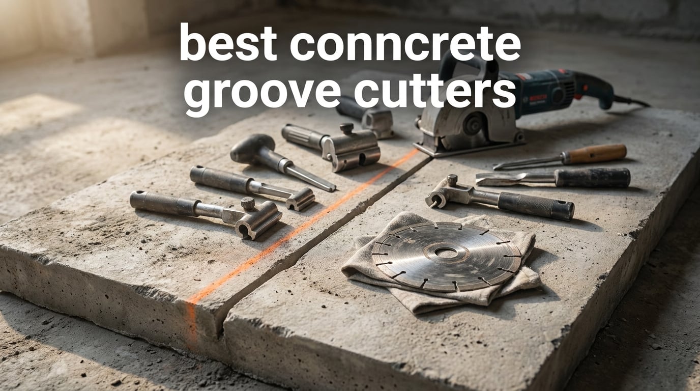 best concrete groove cutters