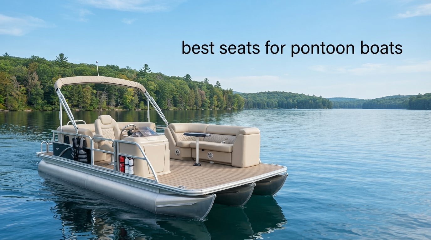 best seats for pontoon boats