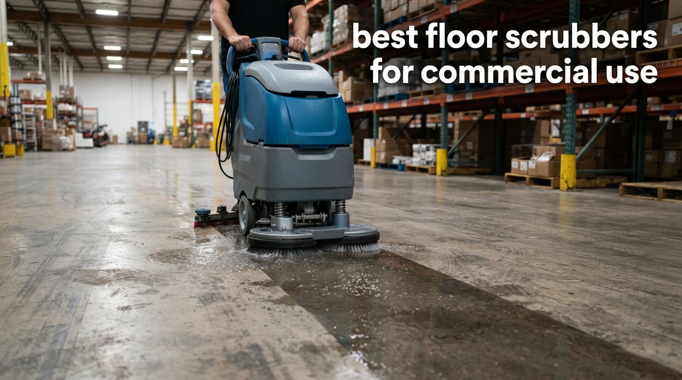 best floor scrubbers for commercial use
