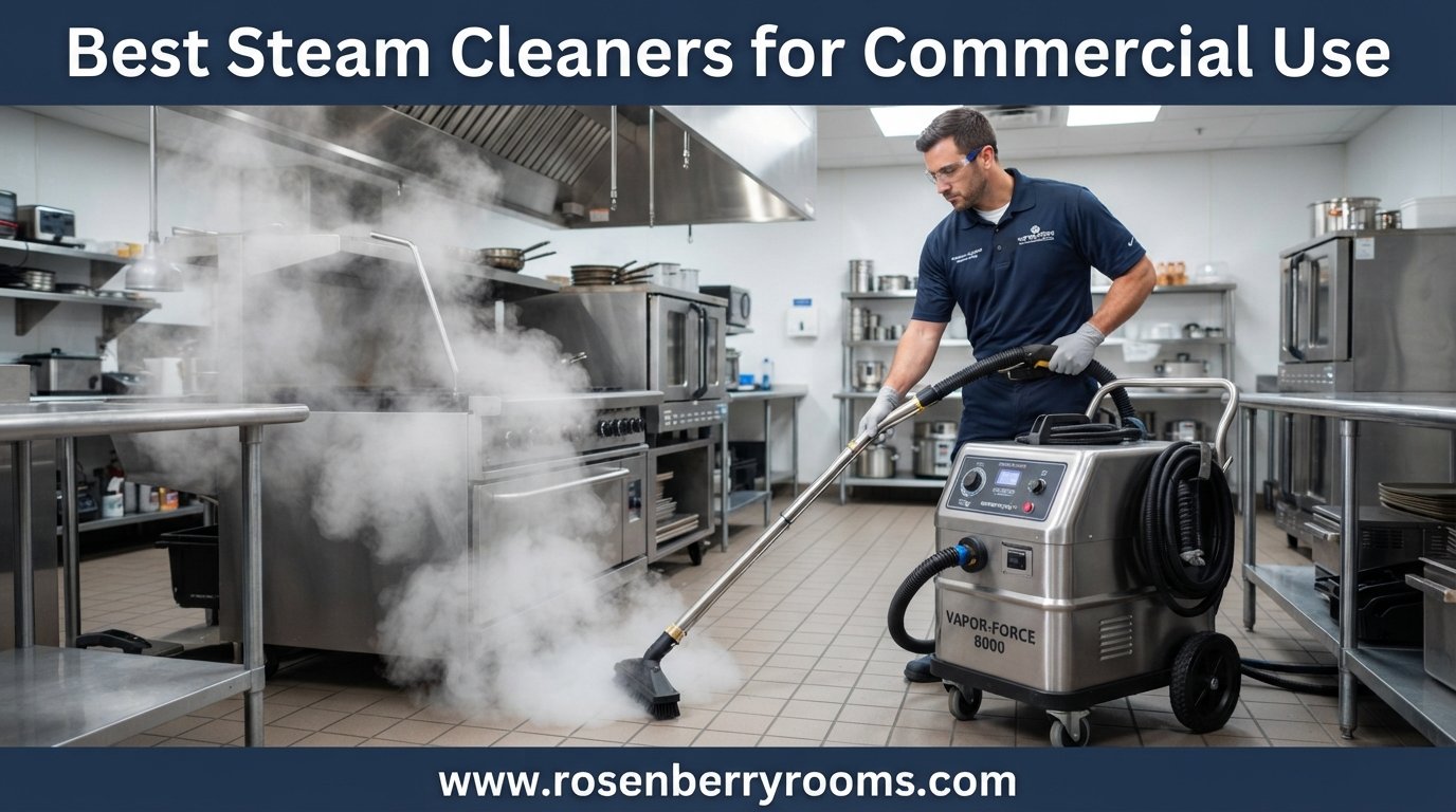 best steam cleaners for commercial use