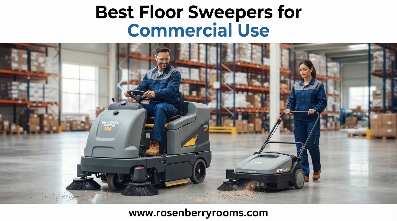 best floor sweepers for commercial use
