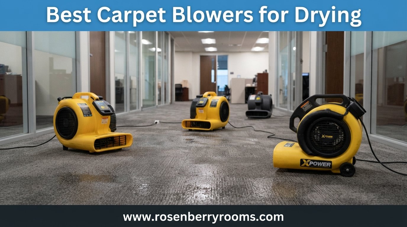 best carpet blowers for drying