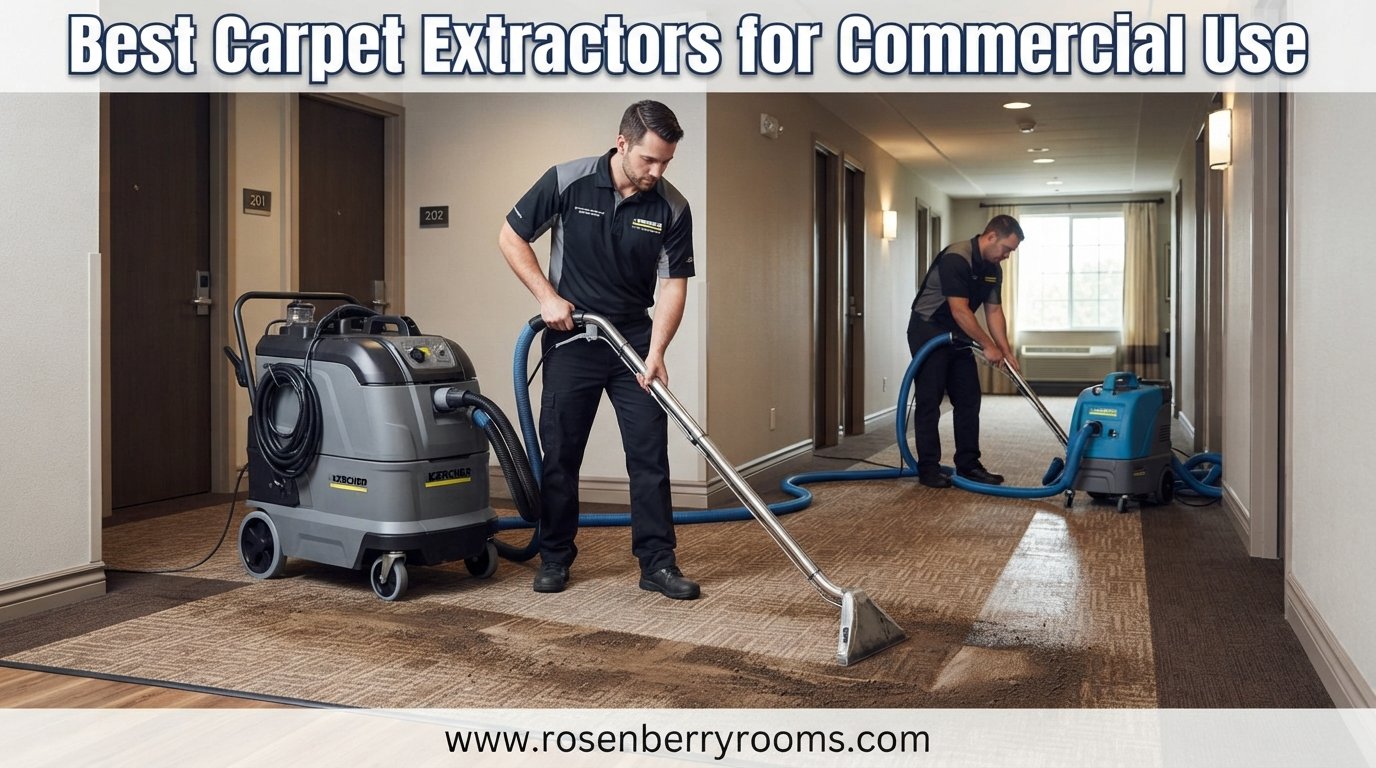 best carpet extractors for commercial use