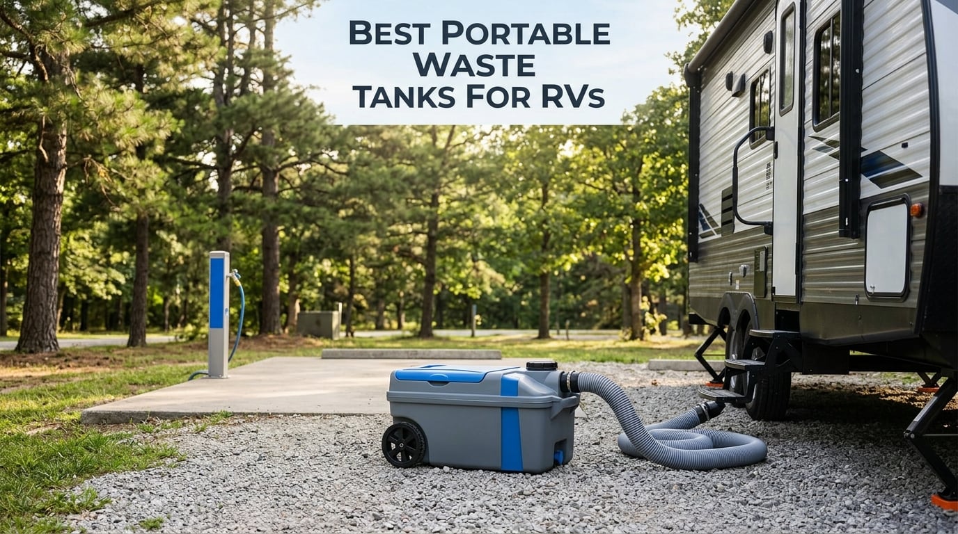 best portable waste tanks for rvs