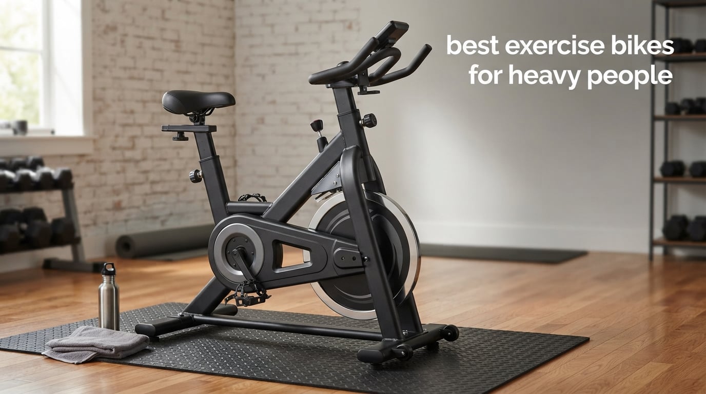 best exercise bikes for heavy people