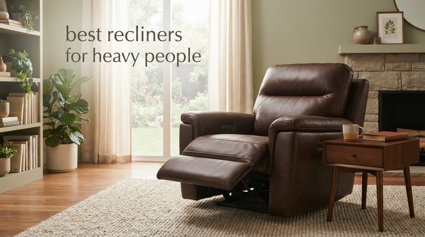 best recliners for heavy people