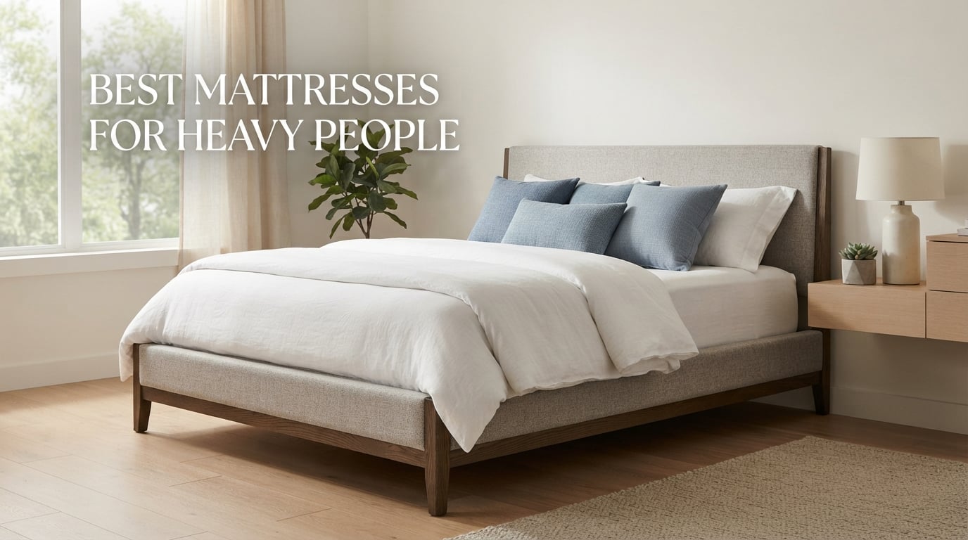 best mattresses for heavy people