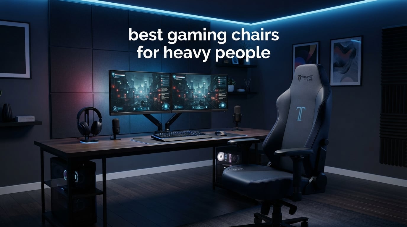 best gaming chairs for heavy people