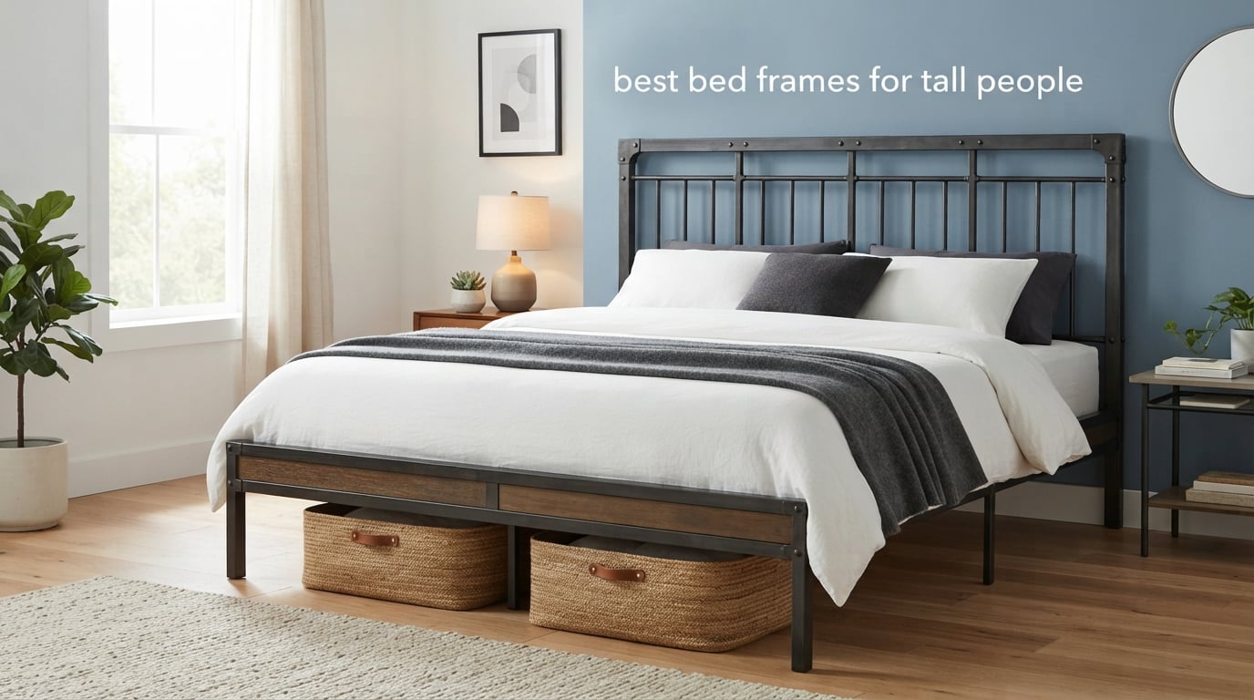best bed frames for tall people