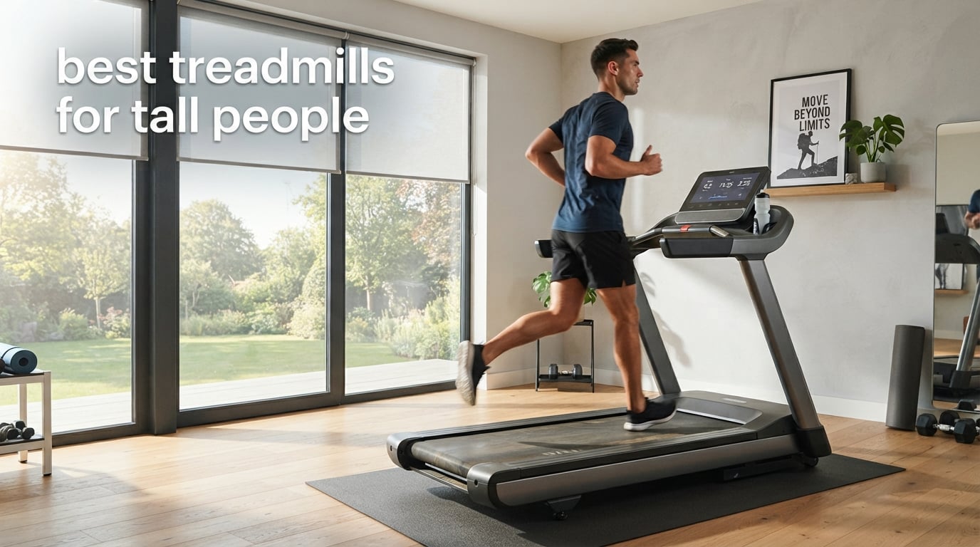 best treadmills for tall people
