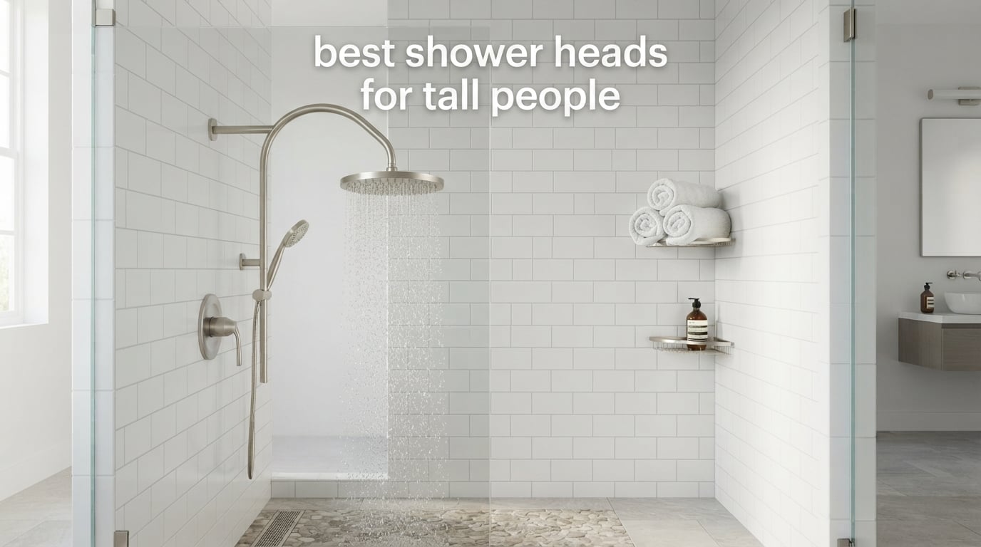 best shower heads for tall people
