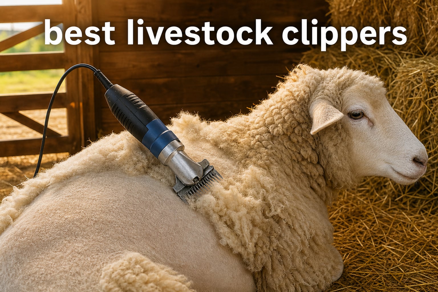 best livestock clippers