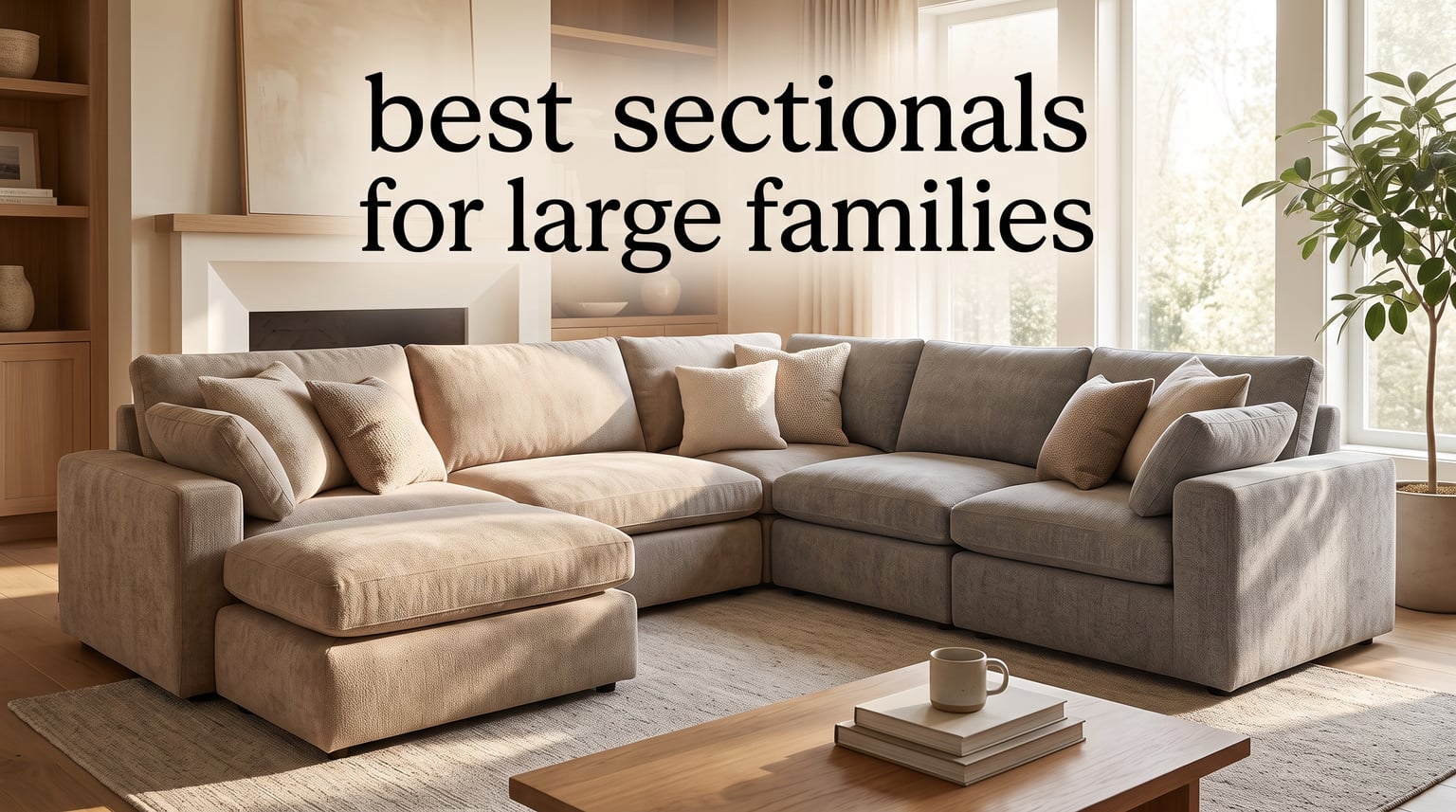 best sectionals for large families