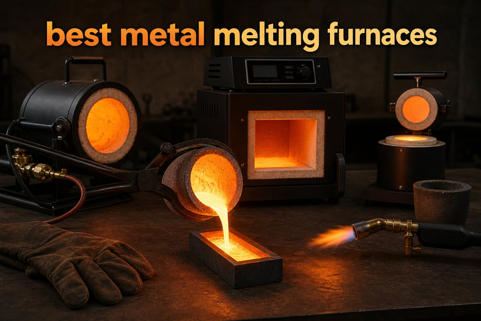 best metal melting furnaces