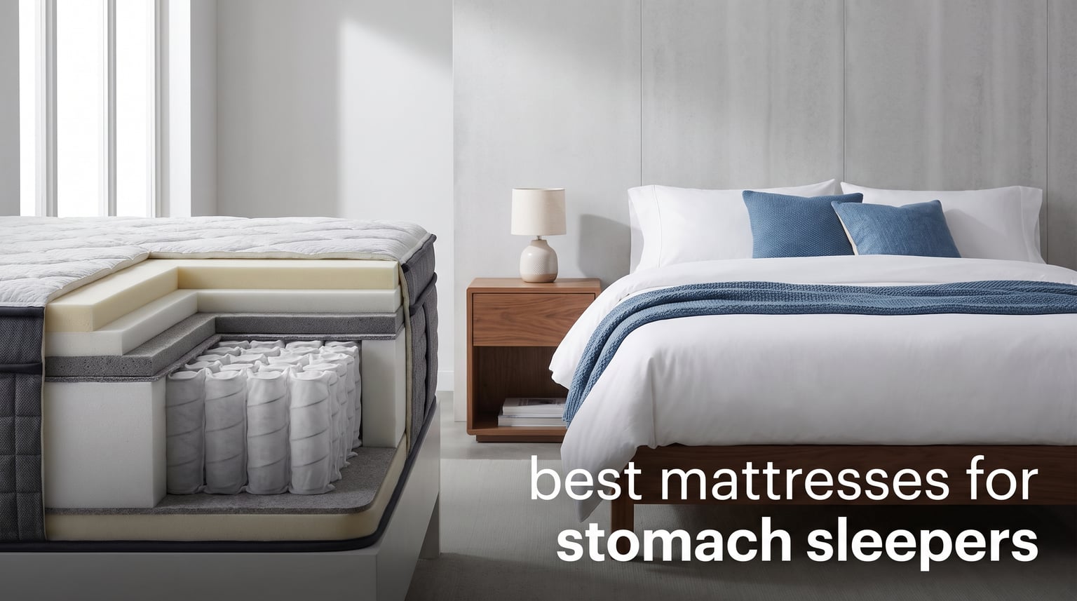 best mattresses for stomach sleepers