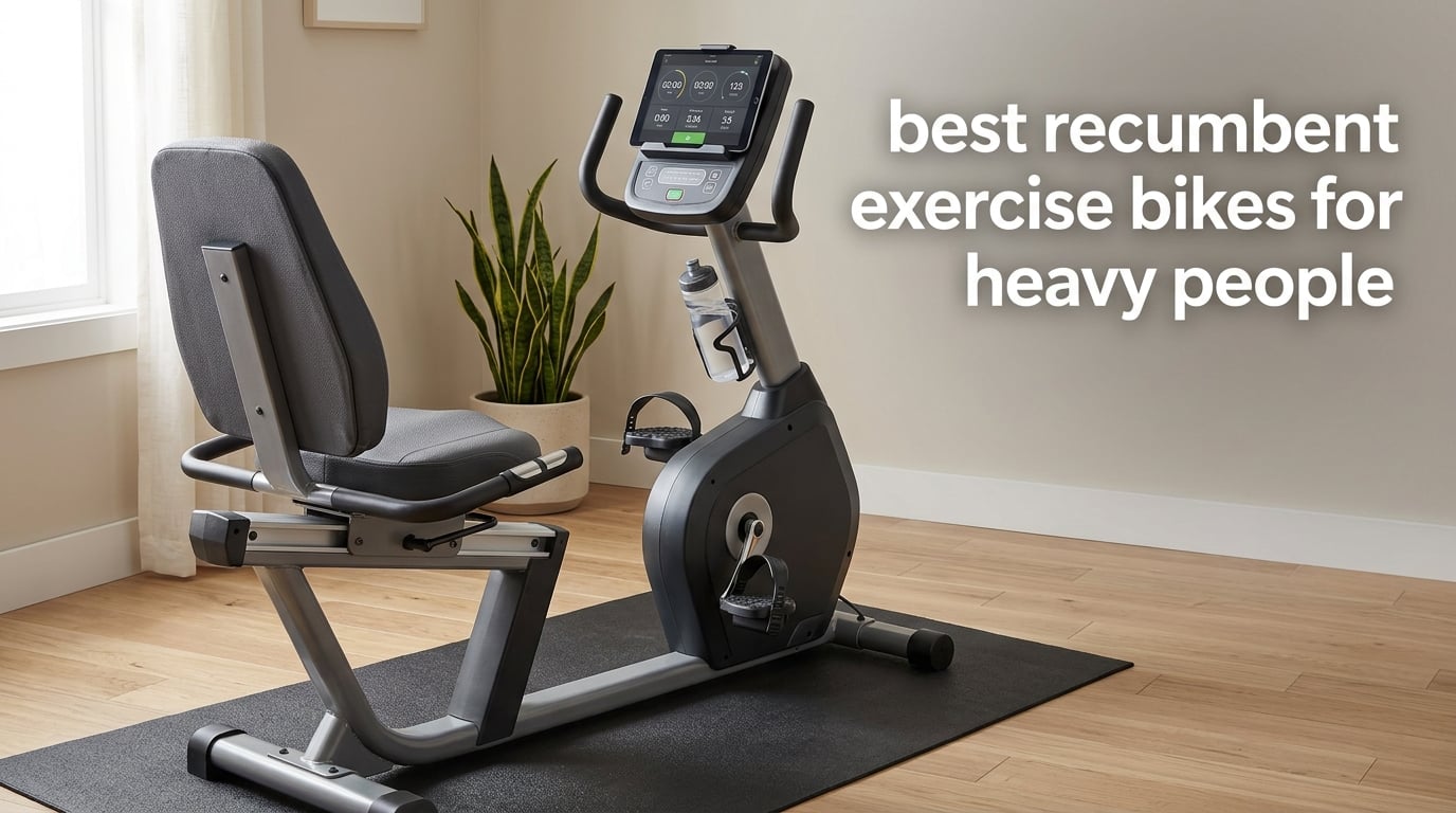 best recumbent exercise bikes for heavy people