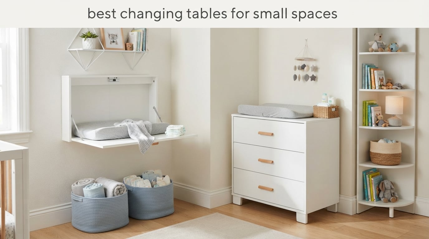 best changing tables for small spaces