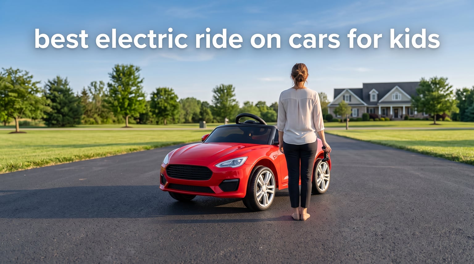 best electric ride on cars for kids