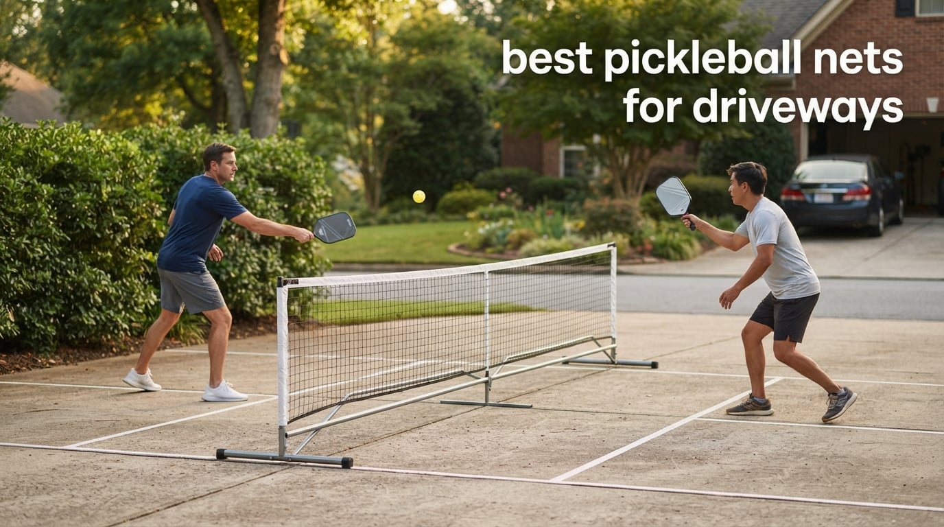 best pickleball nets for driveways