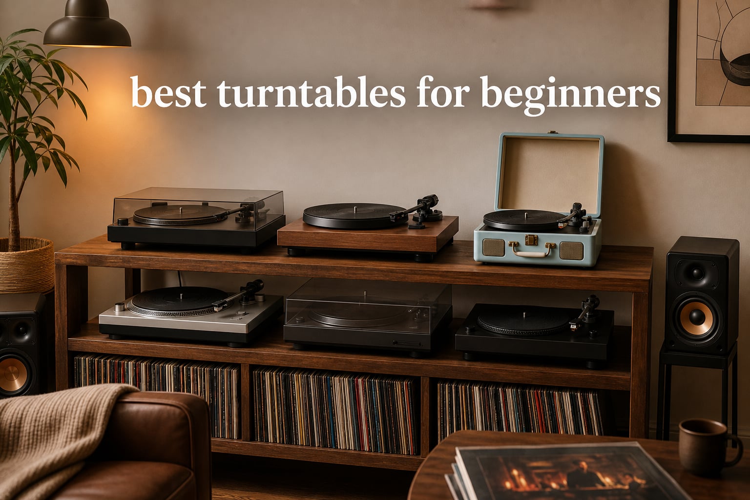 best turntables for beginners