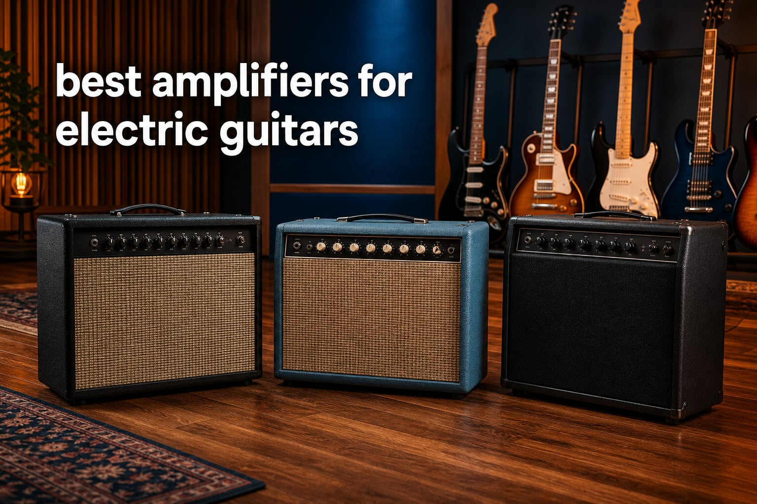 best amplifiers for electric guitars