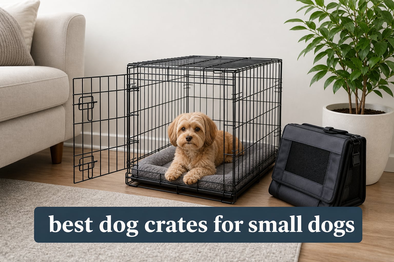 best dog crates for small dogs