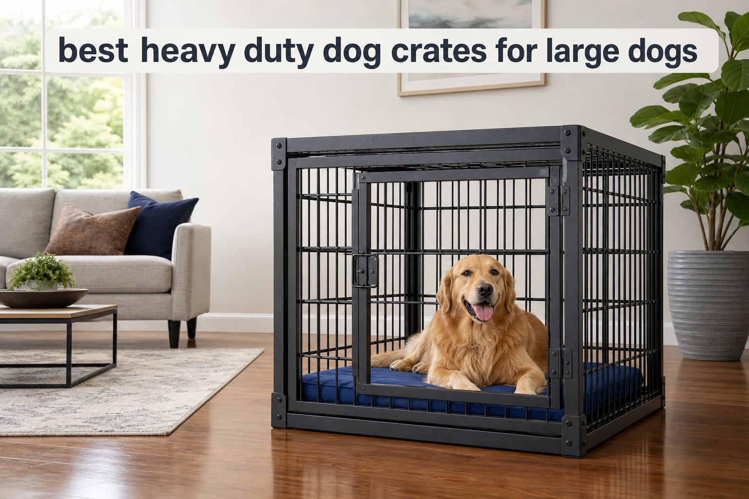 best heavy duty dog crates for large dogs