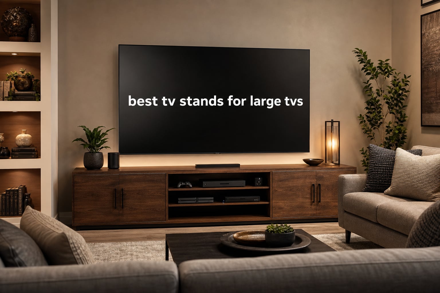 best tv stands for large tvs
