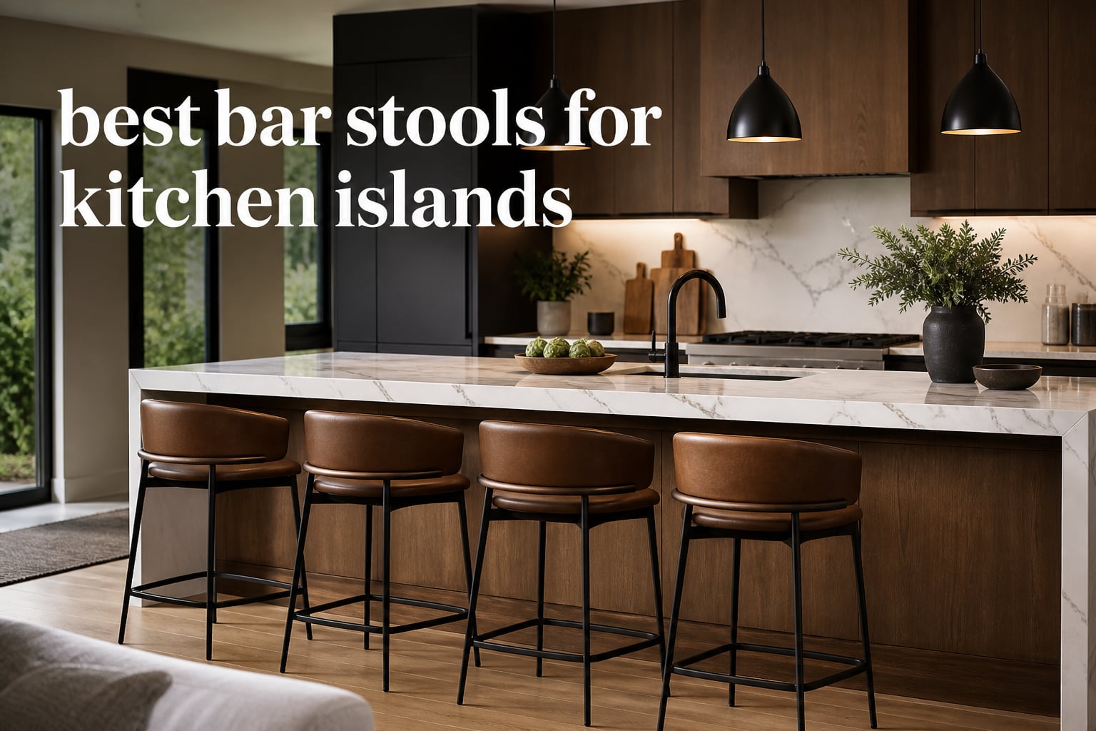 best bar stools for kitchen islands