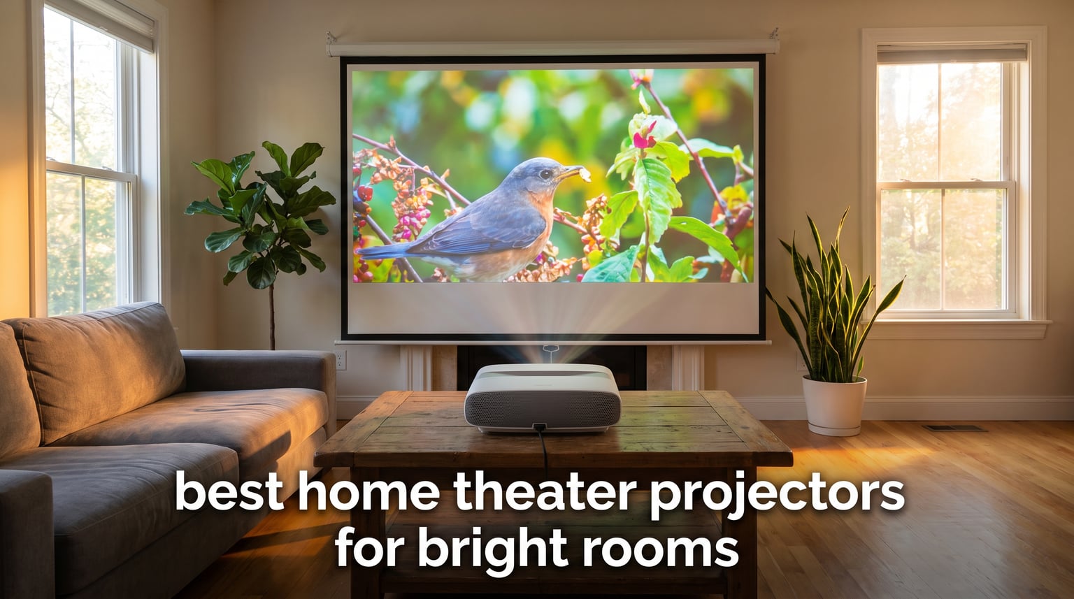 best home theater projectors for bright rooms