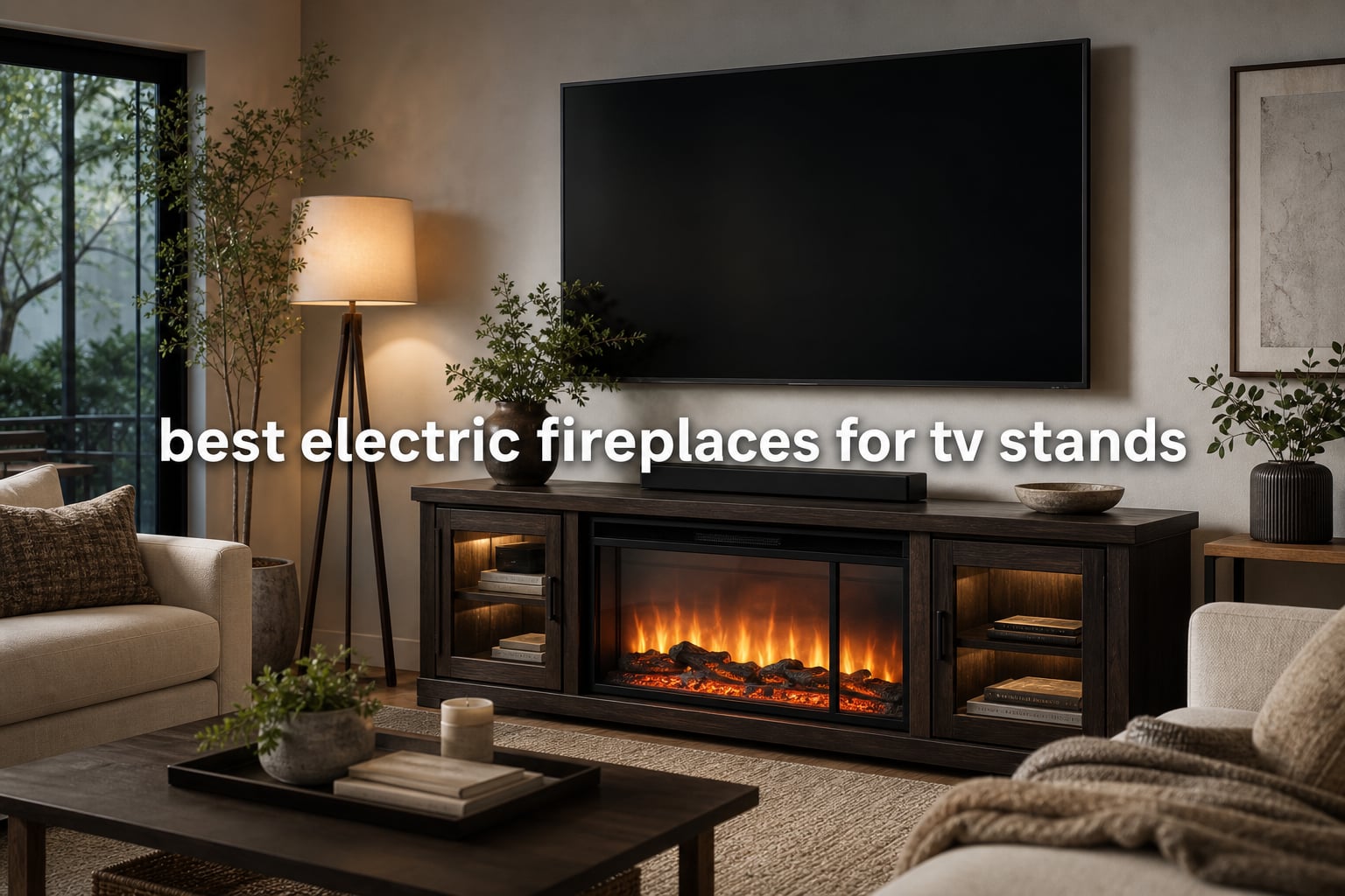 best electric fireplaces for tv stands