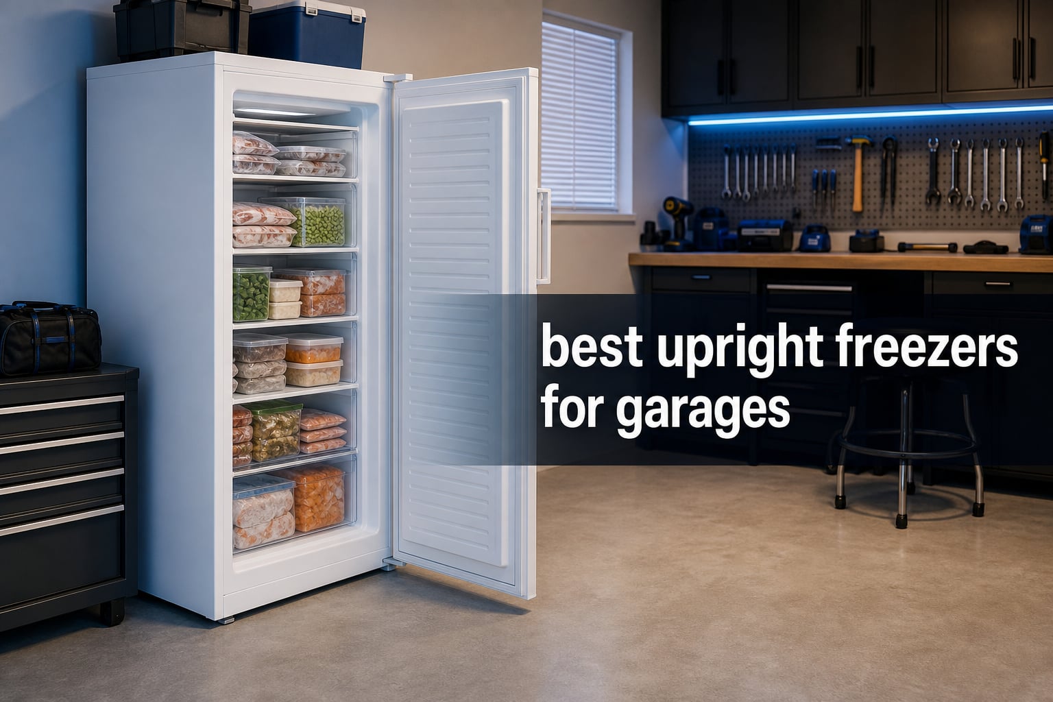 best upright freezers for garages