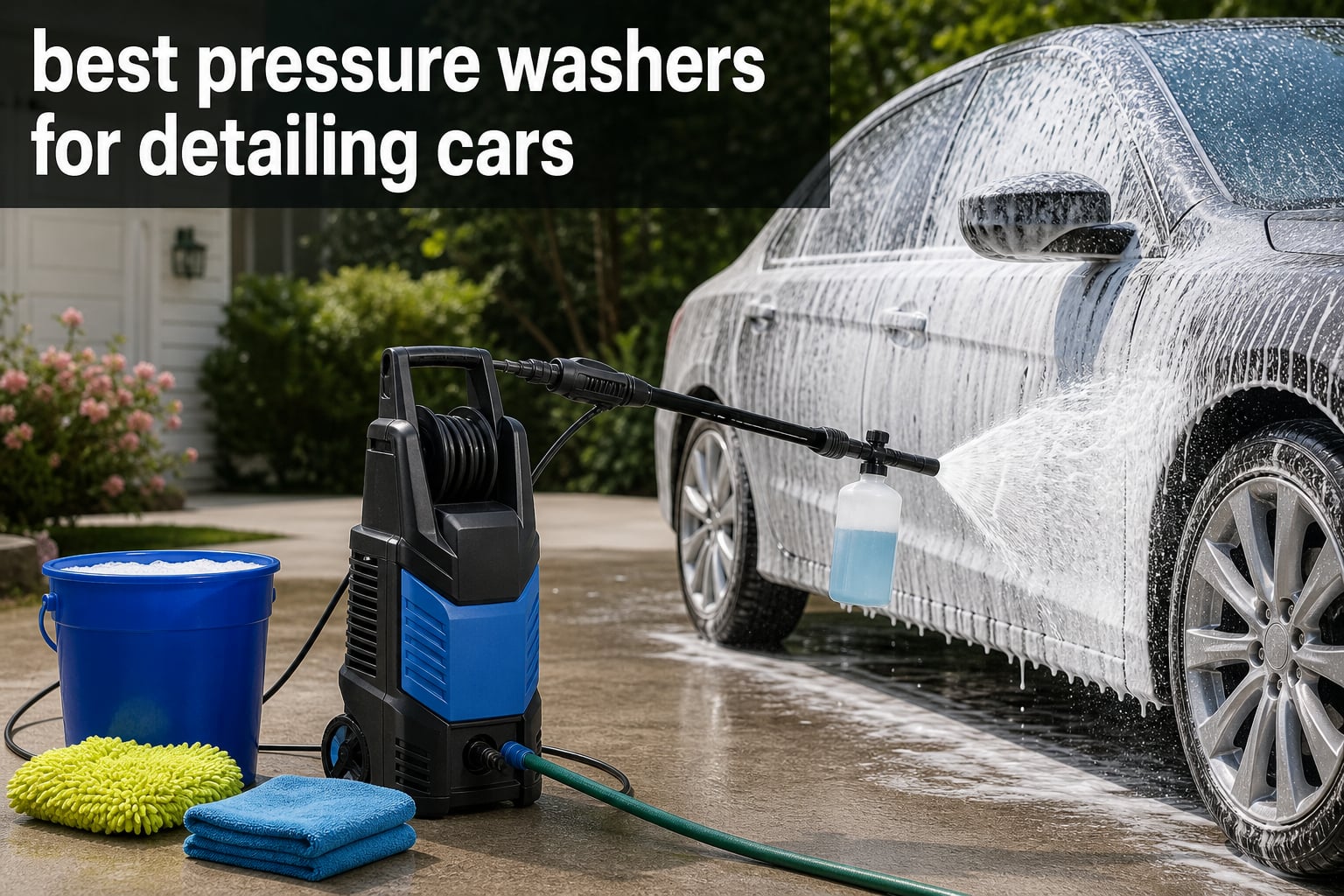 best pressure washers for detailing cars