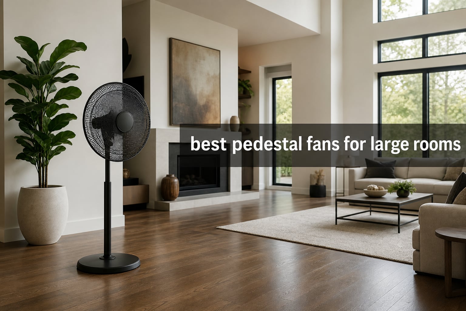 best pedestal fans for large rooms